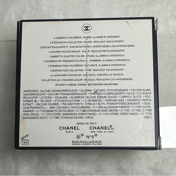 CHANEL Les 4 Ombres “Limited Edition” Eyeshadow Pallet - Picture 9 of 9